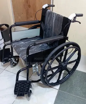 Foldable Adult Standard Wheelchair With Brakes