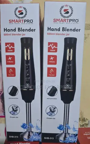 Smart Pro Hand Blender 1000watts - 600ml Blender Jar