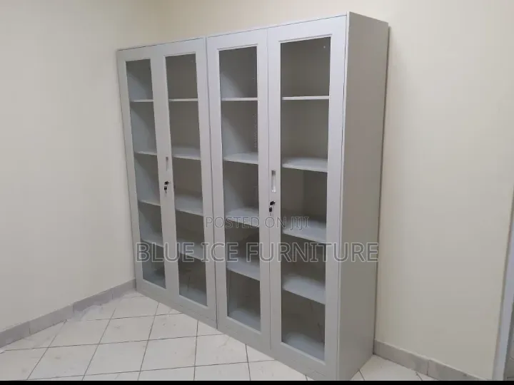 Office Full Glass Cabinet