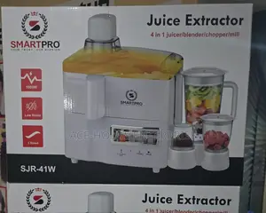Smartpro 4 in 1 Juicer, Blender, Grinder Mill - Food Processor 1000w