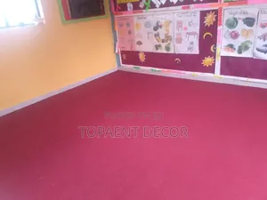 Wall to Wall 4mm Thick Classrooms Coverage Wall to Wall Carpets