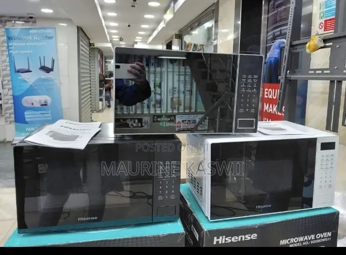 Hisense 20 L Silver, Black, White
