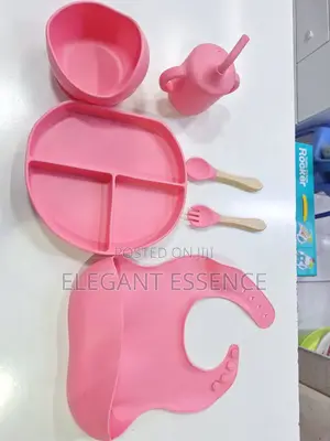 6pcs Silicone Feeding Set