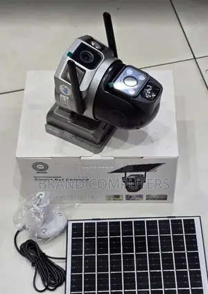 4g Solar Powered PTZ Camera V380 Pro Dual Lens Solar Camera