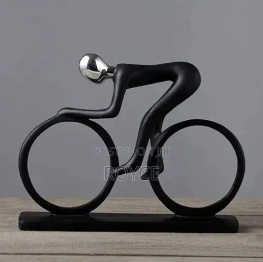 Cyclist Figurine