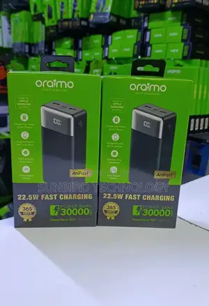 Oraimo 22.5w 30,000mah Fast Charging Powerbank