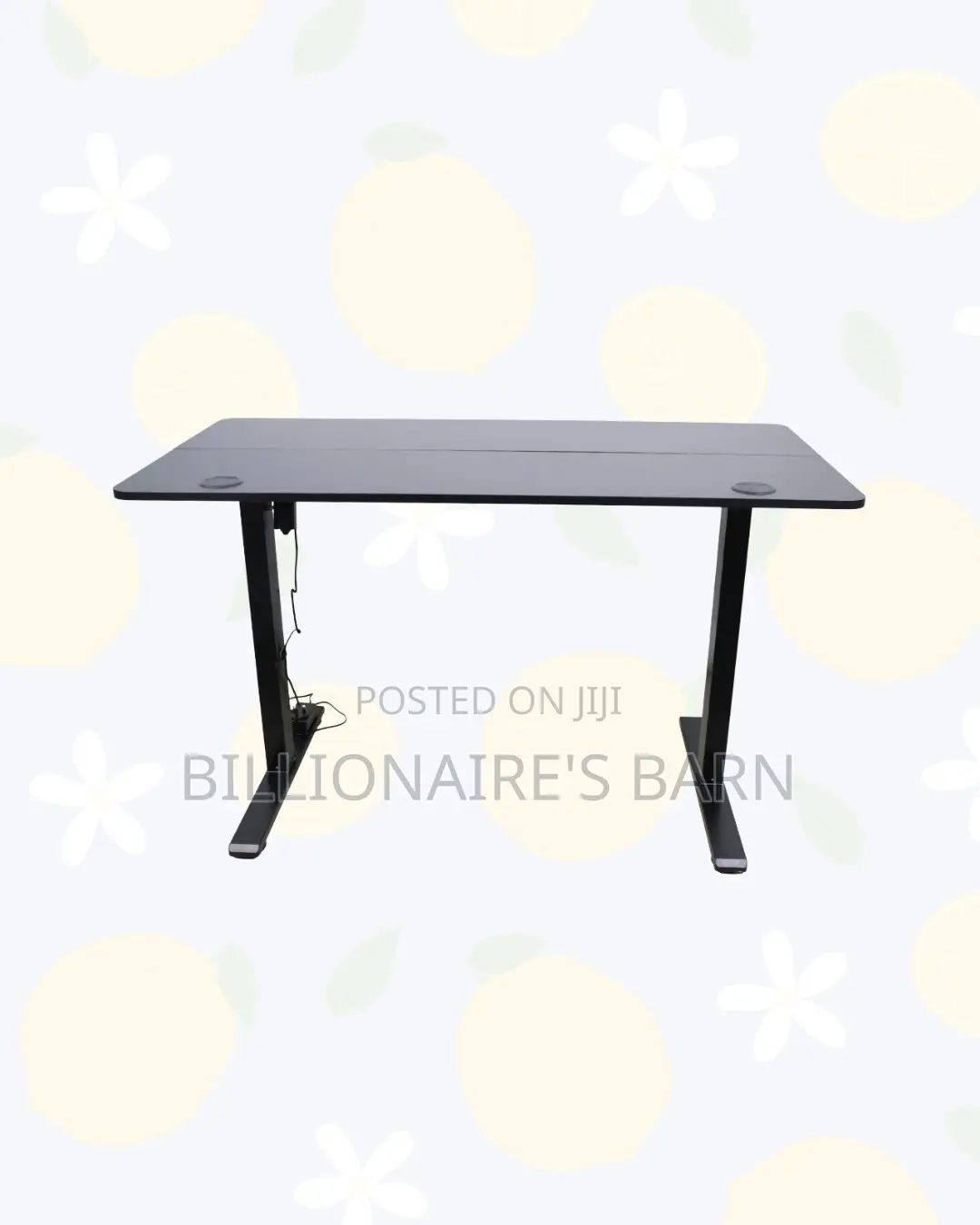 Single Split Electric Standing Desk Compact Sit Stand Workspace