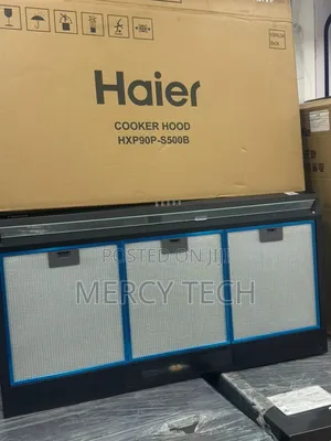Haier 90cm Cooker Hood Hxp90p-S500b