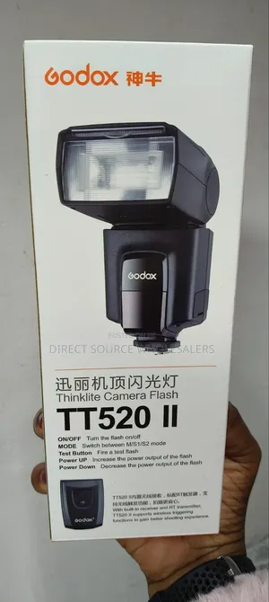 Godox Tt520 Universal DSLR Camera Flash External Flash With Trigger