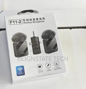 F11-2 Wireless Microphone for Interview Vlog Short Video and Interview
