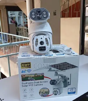 4g All Simcard-Dual Lens Ubox Solar CCTV 4g