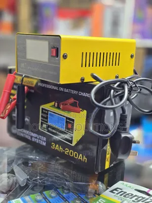 12v/24v Battery Charger With LCD Display Auto Detection