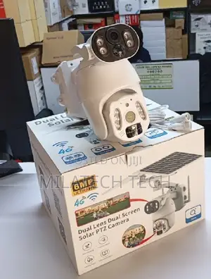Ubox Dual Lens 6mp 4g Solar PTZ Human Detection