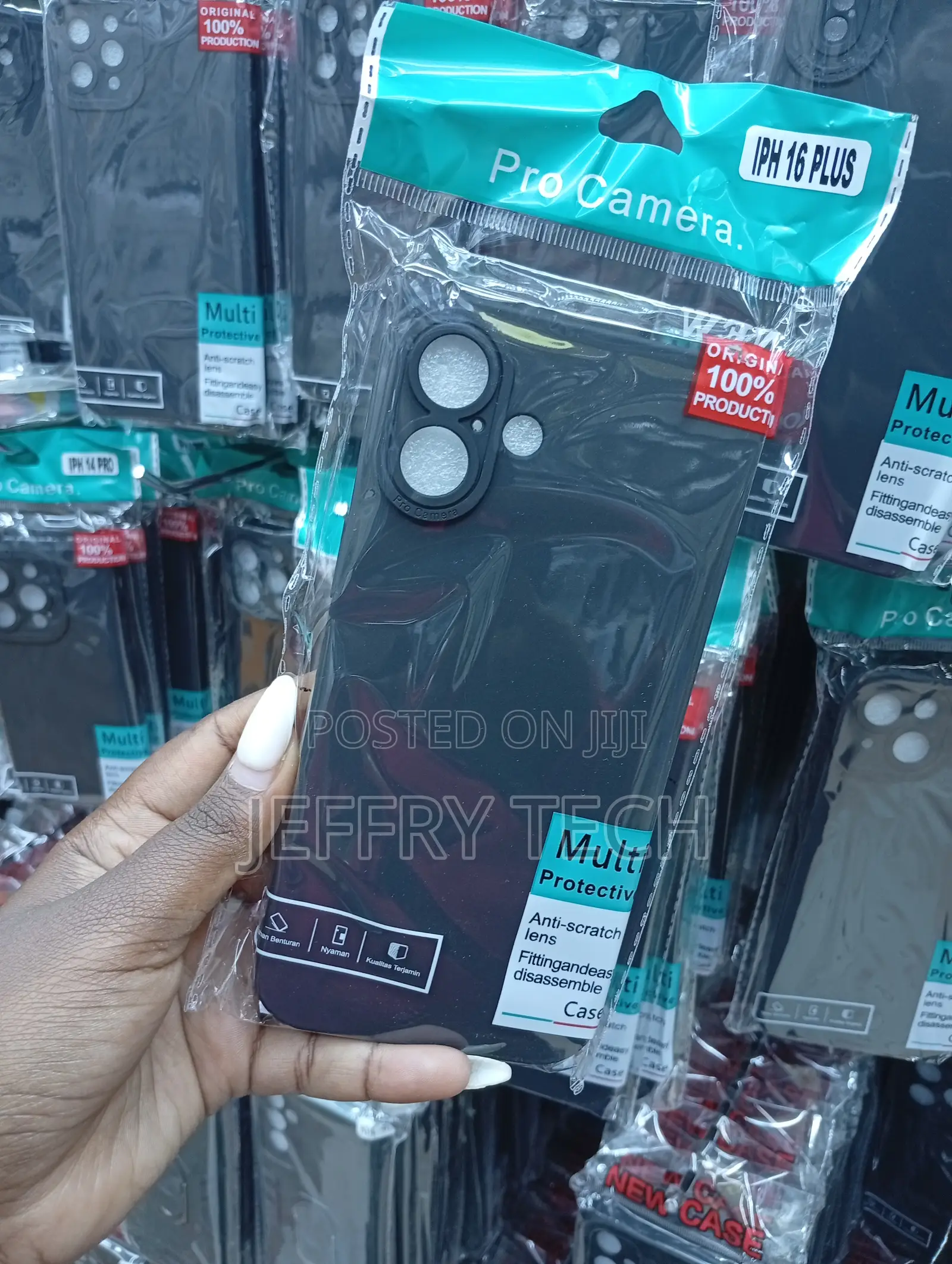 Oppo A18 or Vivo V60 Lite Generic Shockproof Silicone Case