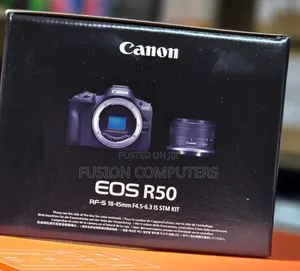 Canon Eos R50 Camera With Rf-S18-45mm