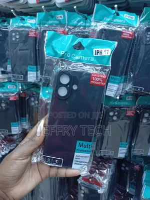iPhone 13 and Redmi Note 13 Pro+ Black Tpu Shell Cover