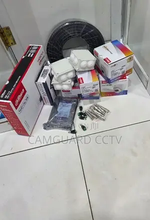 Dahua CCTV Security System Kit With 4 Cameras 500gb HDD