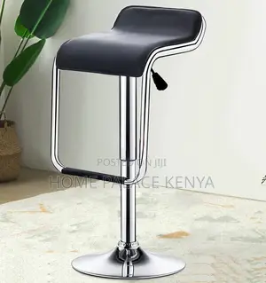 Bar Stool: Mid Century Adjustable Pu Leather Bar Stool