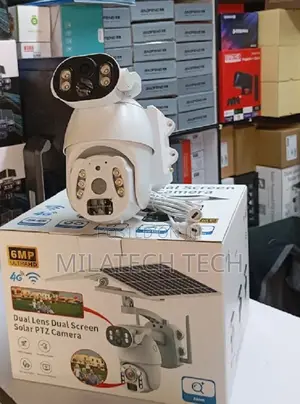 6mp Solar Camera Ubox 4g Eu