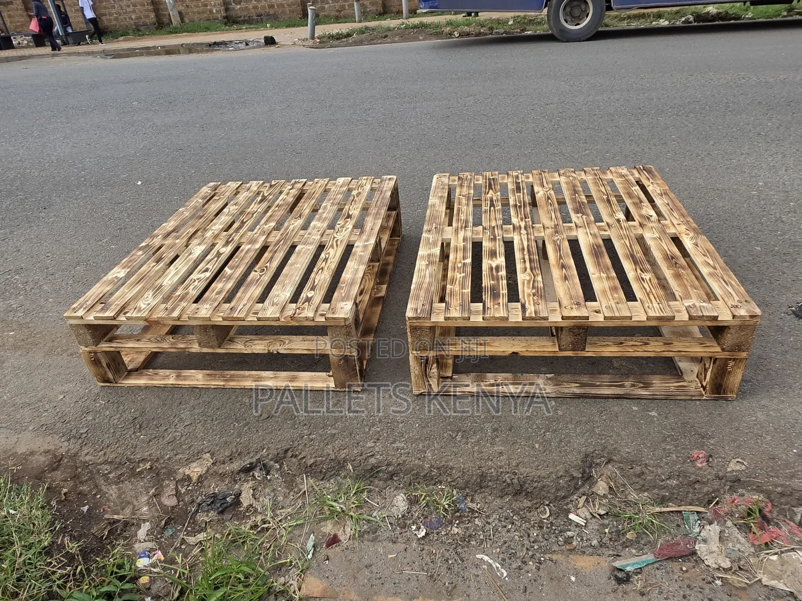 4x6 Pallet Bed Rustic Modern Strong Comfortable Best for Back Support