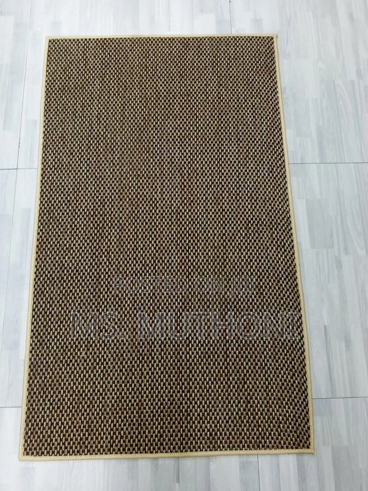 Solid Color Dirt Trapper Doormats Featuring a Non-Slip Backing.