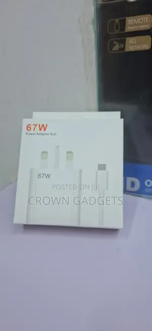 67w Turbo Charge Power Adapter Kit Fast Usb-C Charger