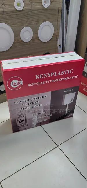 Plastic Cistern With Push Button