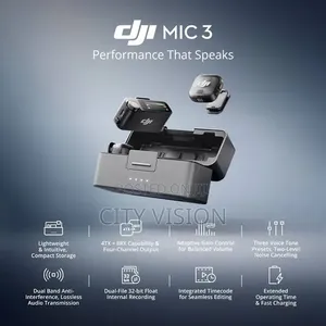 Dji Mic 3 Wireless Microphone