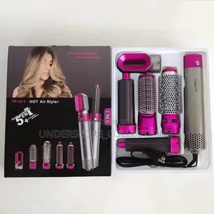 New Five-in-One Automatic Curling Iron, Hair Styling Comb