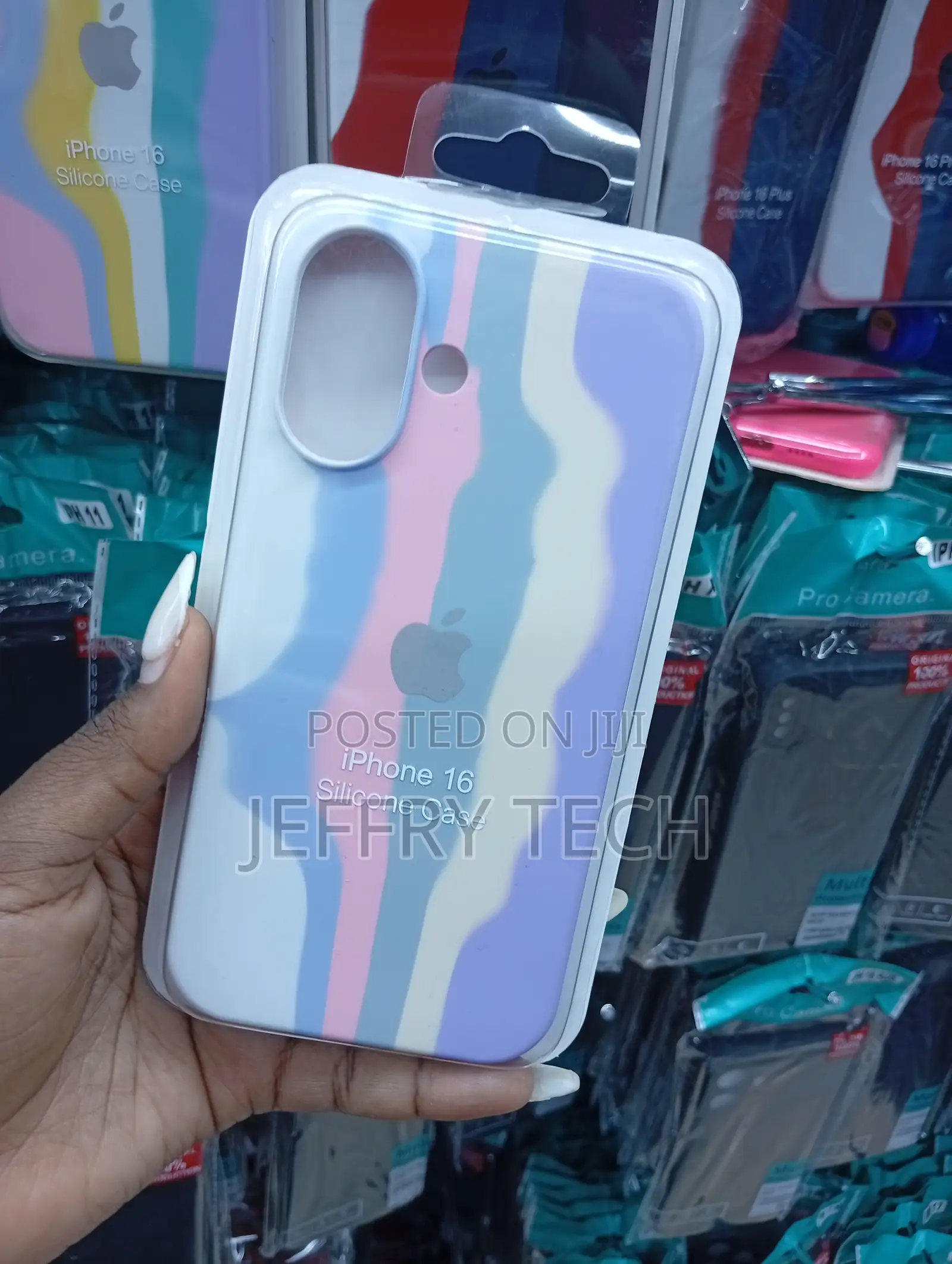 iPhone 16 "Soft Rainbow Series" Case