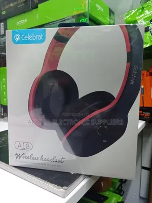 Celebrat A18 Wireless Headphones With 8 Hours Long Playtime