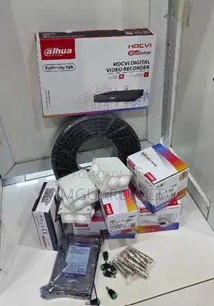 Dahua Video Surveillance Kit With DVR 4 Security Cameras