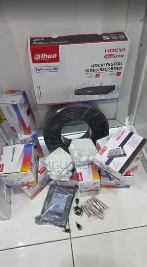 Dahua Hd CCTV Recording System With 4 Cameras
