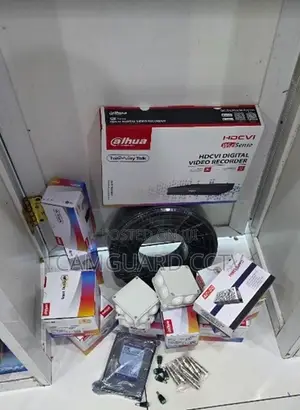 Dahua Complete Surveillance Kit With 4 Hd Cameras
