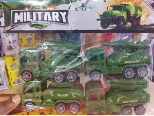 4 in 1 Set Super Military Truck