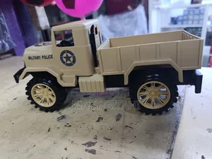 Heavy Duty Military Police Car for Toddlers