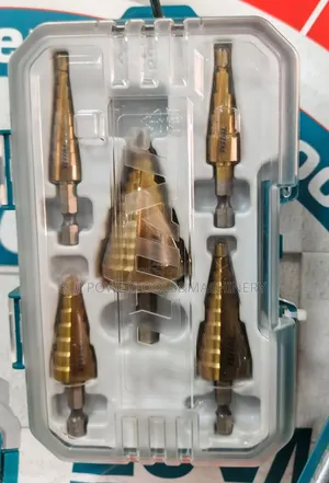 Total 4-32mm Step Bit/ Step Drill Set