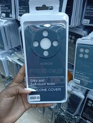 Honor X9d Dark Blue Liquid Silicone Back Cover Case