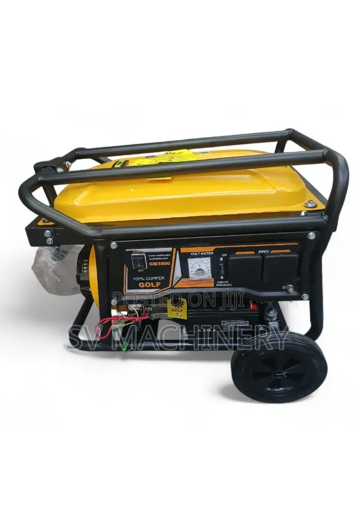 Heavy Duty 3kva Golf Gasoline Generator