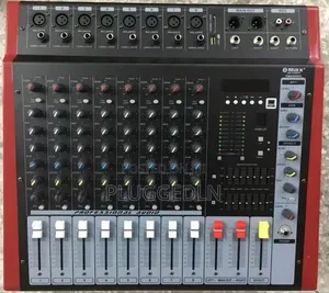 Max Pmx882du Mixer Professional 8 Channel Audio Mixer