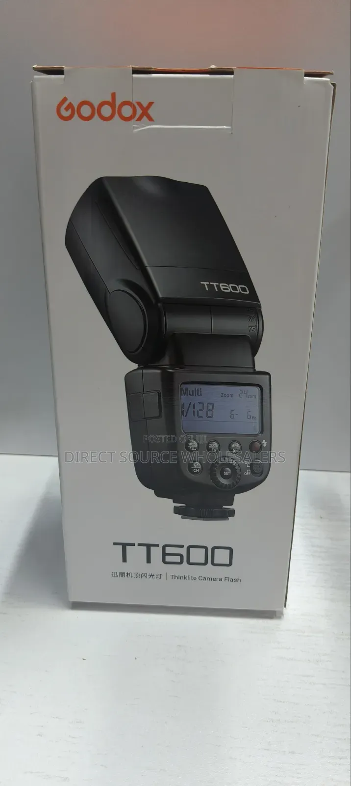 Godox Tt600 Portable Studio Flash Light DSLR External Flash Light