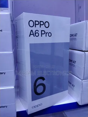 New Oppo A6 Pro 5G 256 GB Black