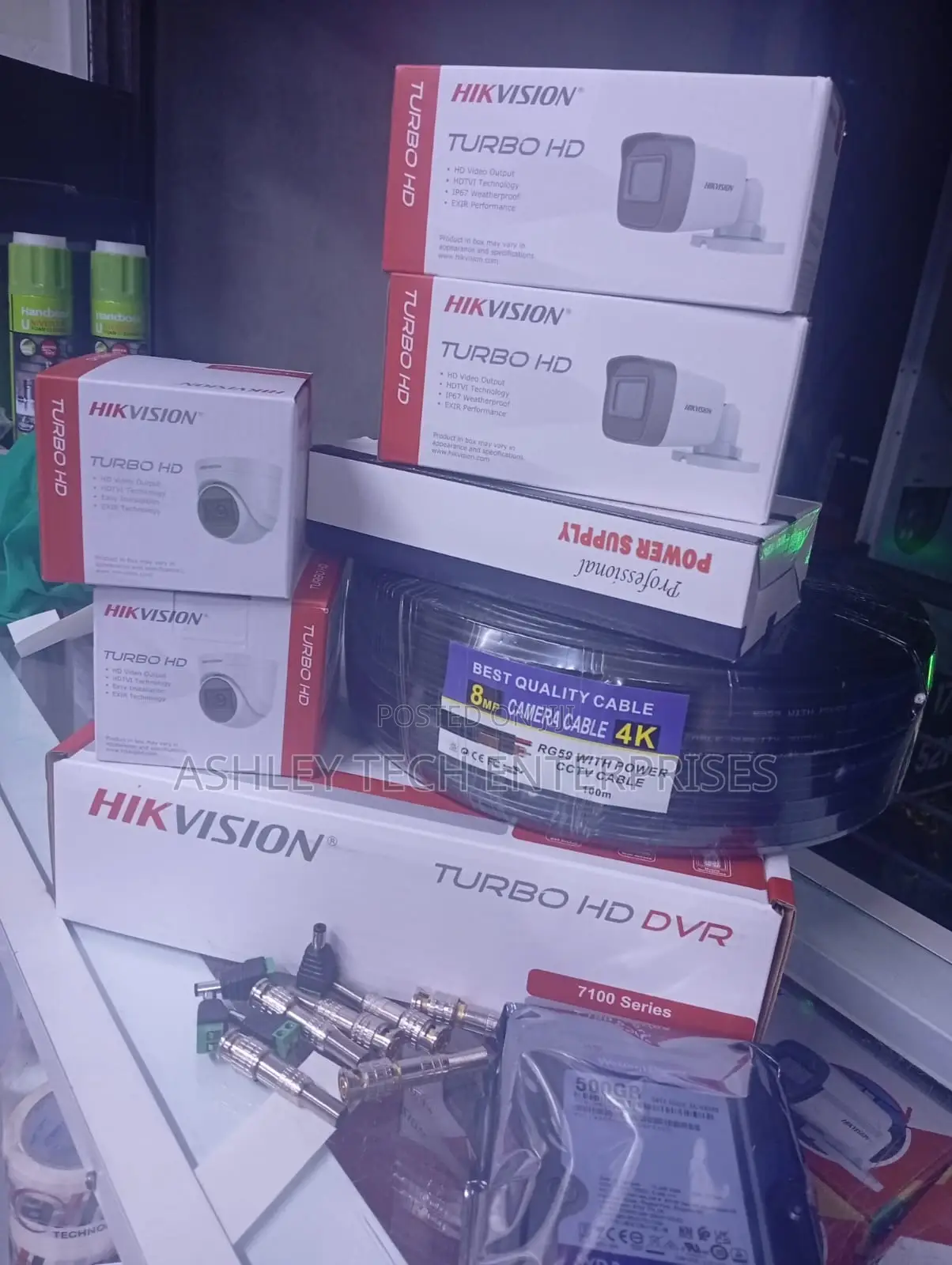 Hikvision 4 Channel CCTV Kit – Complete Security System