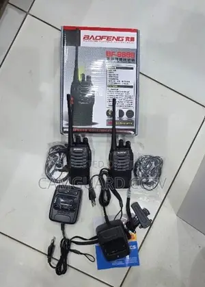 Baofeng Bf-888s Walkie Talkie Long Range Two-Way Radio