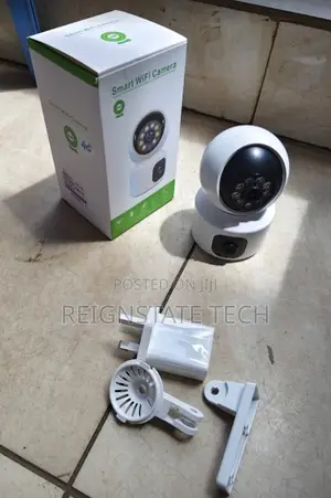 Dual Lens 2*2mp Home Ip Camera 2.4ghz Wifi Camera