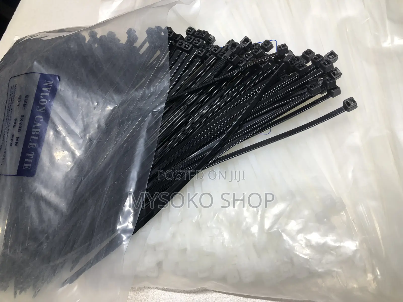 5x200 Mm Cable Ties