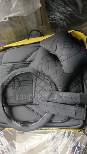 New Improved Black Car Seats Covers/ 5 Seater Car Seats Covers