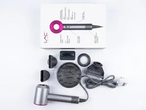 Laichy Professional High-Speed Hair Dryer With 5 Attachments.