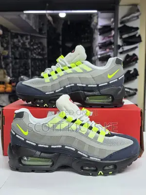 Undefeated X Nike Air Max 95 Grey Volt