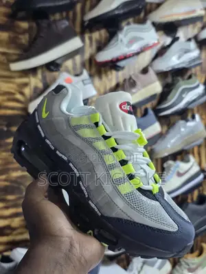 Undefeated X Nike Air Max 95 Grey Volt